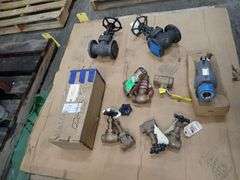 Lot of (11) Assorted Valves