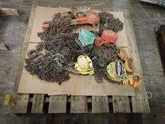 Lot of (5) Chain Hoists