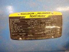 Paco Pump with Baldor Reliance 25 HP Motor and Baseplate