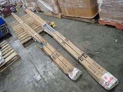 Lot of (4) Boxes Parker Trainsair Aluminum Pipe