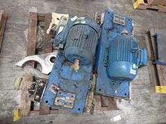 Drive Pulley with Weg 3 HP Severe Duty Motor