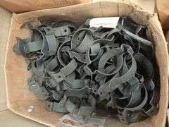 Lot of Assorted Conduit and Pipe Clamps