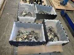 Lot of Assorted Snap Hooks and O-Rings