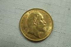 1909 British Gold Sovereign
