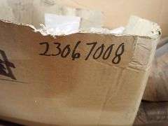 Lot of (3) Roller Chains and (1) Box of Wheels