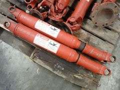 Lot of (8) Johnson Power LTD Rotating Drive Lines