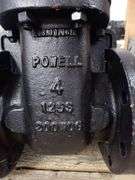 Lot of (4) Powell 4" Valves