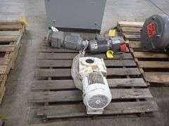 Lot of (3) Assorted Gear Motors