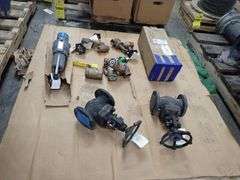 Lot of (11) Assorted Valves
