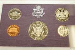 Lot of (3) 1987 Coin Sets & (1) Mercury Dime in Case