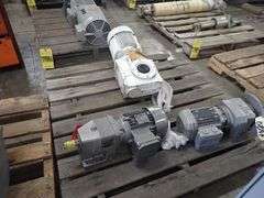 Lot of (3) Assorted Gear Motors