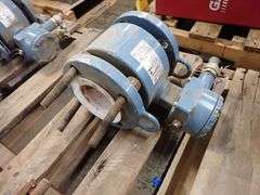 Lot of (4) Rosemount Magnetic Flowtubes