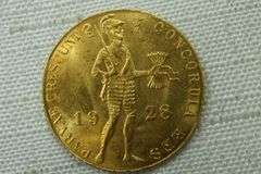 1928 Netherlands Gold Ducat