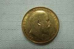 1908 British Gold Sovereign