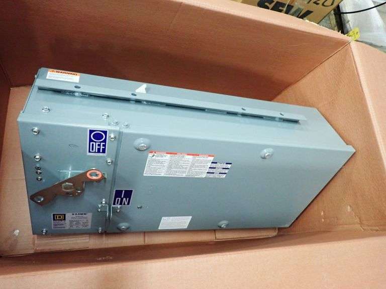 Square D 400A Breaker Type Bus Plug Unit - Yellow Tag Auctions