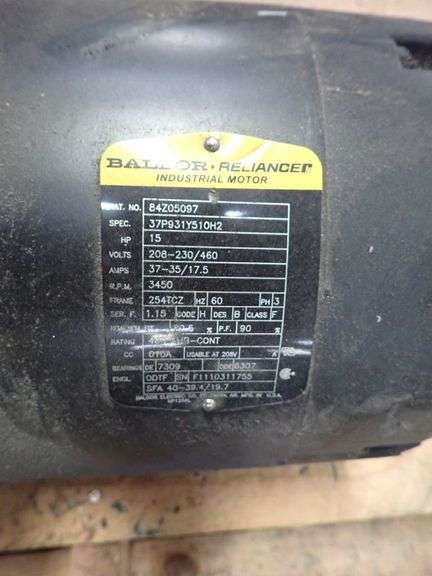 Lot of (2) Industrial Motors