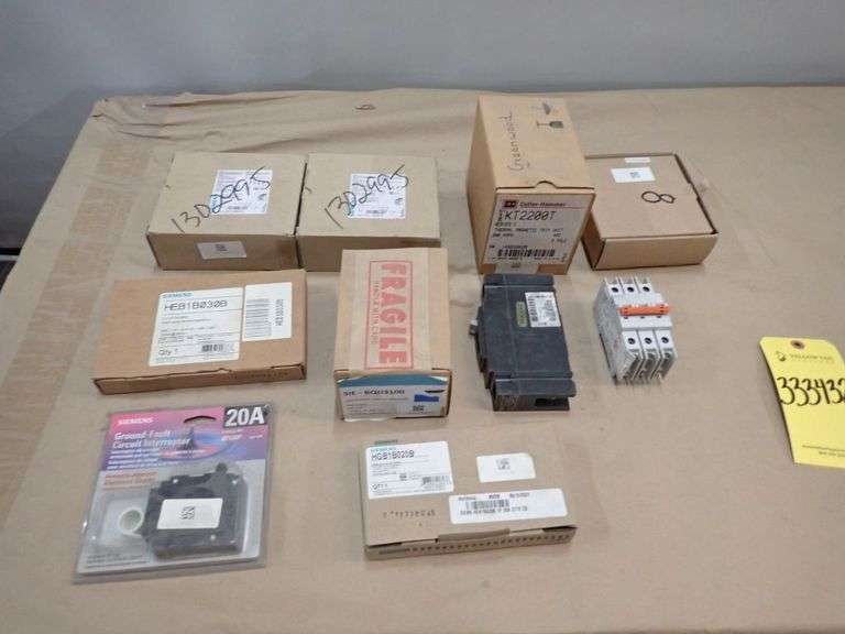 Lot of Assorted Electrical Components - Yellow Tag Auctions