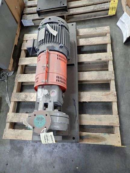 Pump Works Industrial Pump with Motor and Base Plate