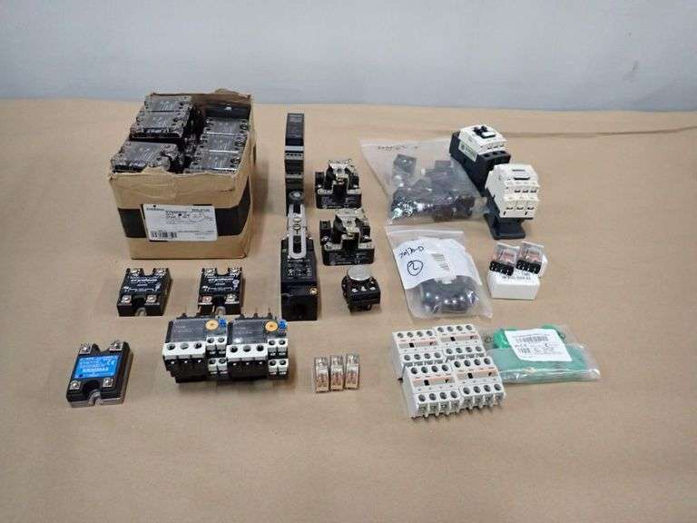 Lot of Assorted Electrical Components - Yellow Tag Auctions