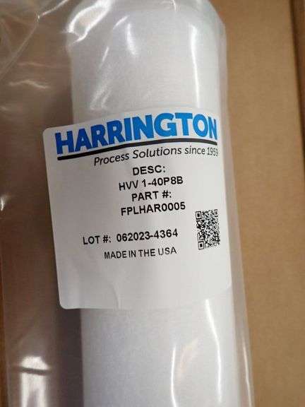 Lot of (5) Boxes Harrington Filters
