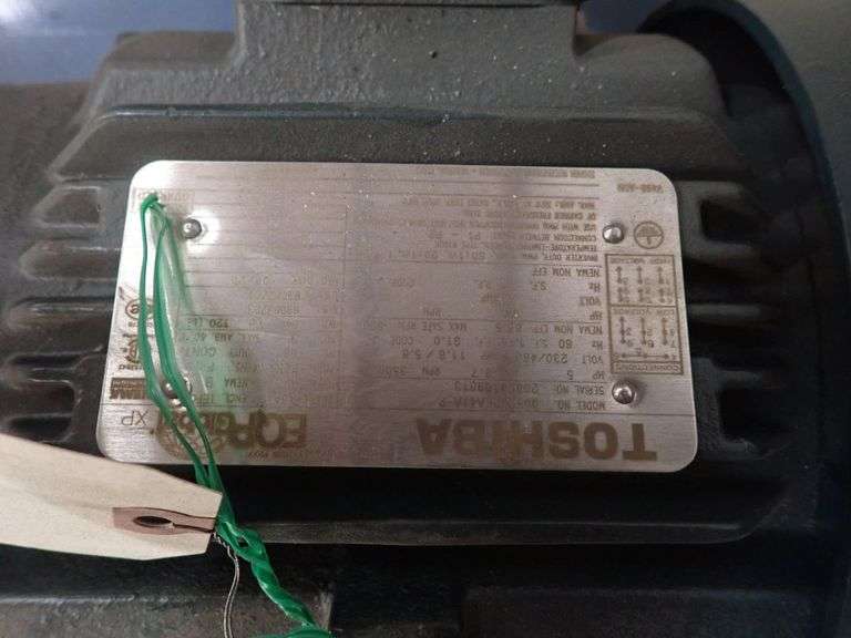 Toshiba 5 HP Motor