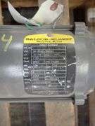Lot of (2) Industrial Motors with Tachometer Generator