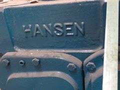 Hansen Gear Reducer