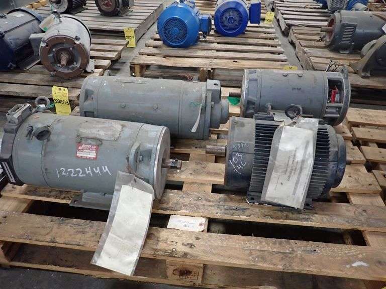 Lot of (4) Assorted Motors