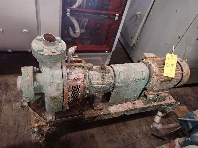 Duriron Pump with Motor