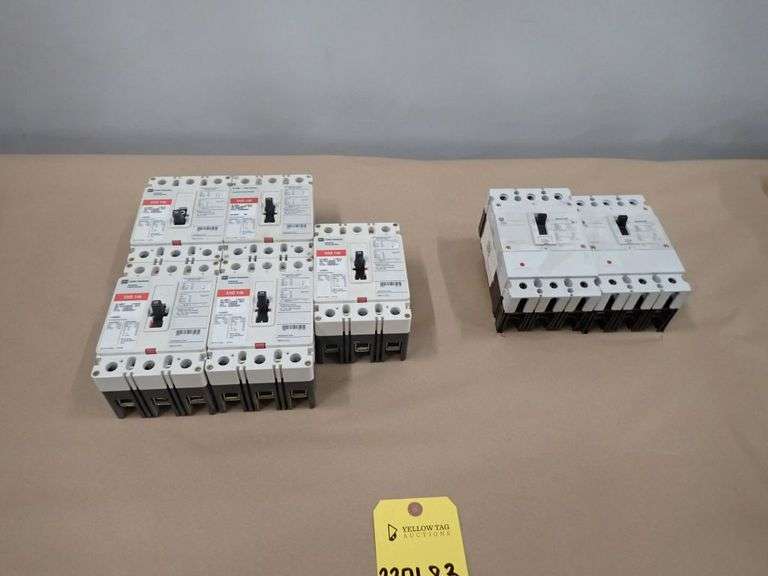 Lot of (7) Circuit Breakers
