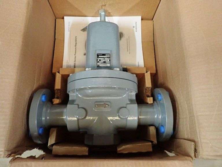 Fisher MR95 Pressure Regulator with Ball Valve