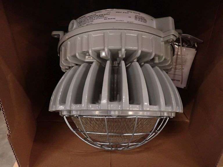 Lot of (9) Holophane LED Petrolux Light Fixtures