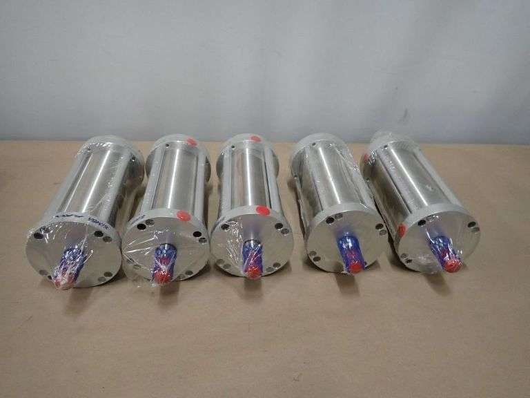 Lot of (5) Bimba Cylinders
