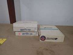 Lot of (3) Boxes of Electrical Components