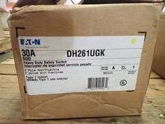 Lot of (2) Eaton 30A Heavy Duty Safety Switches and Lighting Contactor