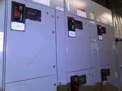GE Evolution Series E9000 Motor Control with (5) Verticals