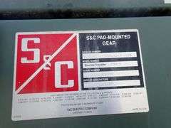 S&C 25KV Pad-Mount Switch