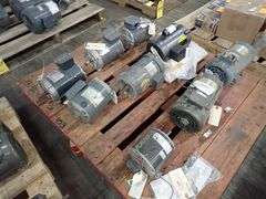 Lot of (9) Assorted Motors