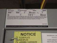 GE Spectra Series 4000A Switchboard