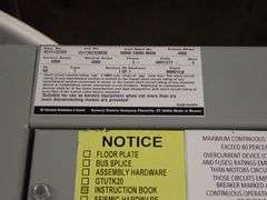GE Spectra Series 4000A Switchboard