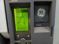 GE Evolution Series E9000 Motor Control with (6) Verticals