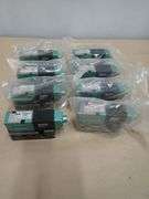 Lot of (8) Numatics Solenoid Valves