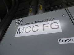 GE Evolution Series E9000 Motor Control with (5) Verticals