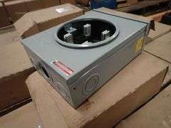 Lot of (15) Eaton Enclosed 125A Meter Sockets