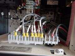 GE Evolution Series E9000 Motor Control with (6) Verticals