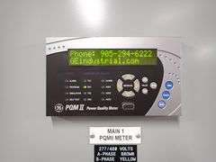 GE Spectra Series 3000A Switchboard