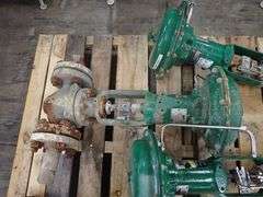 Lot of (4) Fisher Valves with Actuators