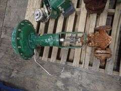 Lot of (4) Fisher Valves with Actuators