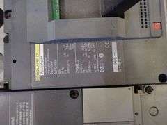 Lot of (3) Square D Power Pact Circuit Breakers