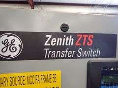 GE Zenith ZTS Transfer Switch